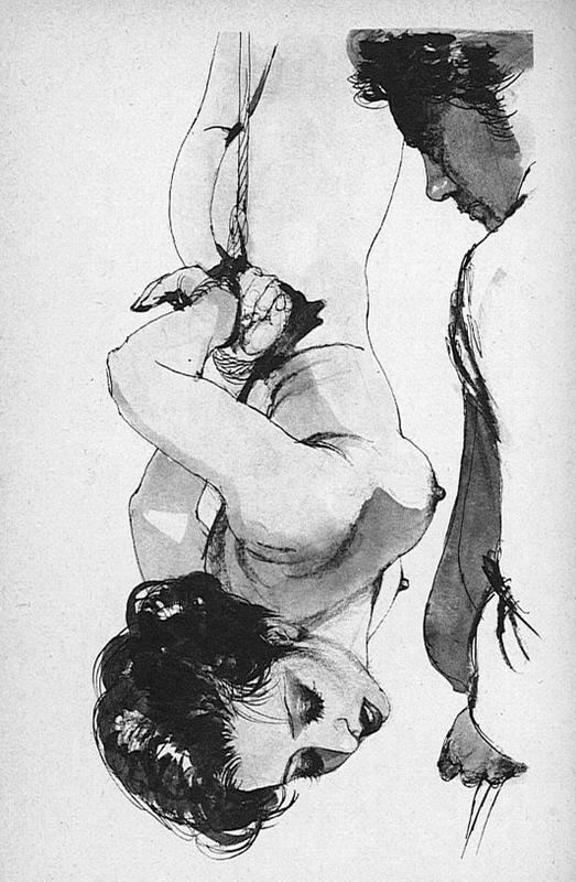 Erotic draw bound images