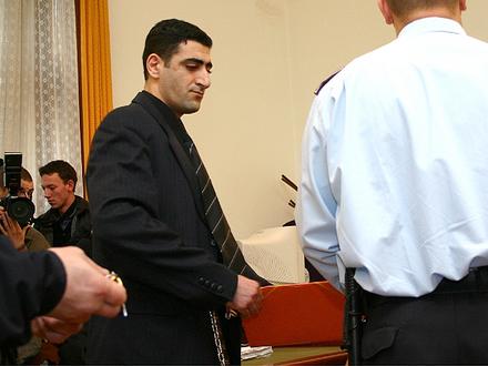 Ramil Szafarov a 2004-es bírósági tárgyaláson (fotó: Nagy Attila)