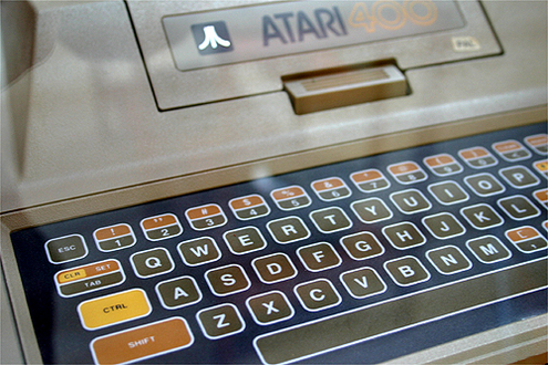 Saj�t kor�t el�zi az Atari 400
// Fot�: Nagy Attila, (c) 1999-2021 Index.hu