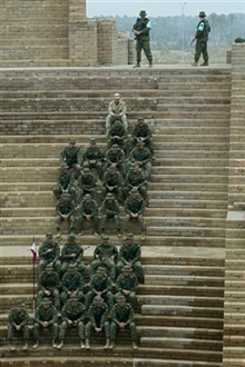 Katonai t�bor Hill�ban
// Fot�: AFP, (c) 1999-2021 Index.hu