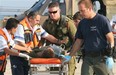 Sebes�lt izraeli katon�val sietnek a haifai Rambam k�rh�zba