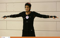 Barnetta be�ll a mocap-felv�telhez