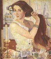 Zinaida Serebryakova: At the Dressing-Table, 1909