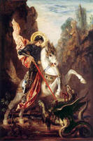 Gustave Moreau (1826-1898) - Szt. Gyrgy s a srkny