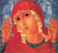 K. Sz. Petrov-Vodkin:  Our Lady