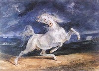 Eugene Delacroix: Megrmlt l  (1824)