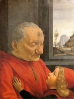 Domenico Ghirlandaio: An OldMan and His Grandson  (ca.1490)