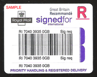 Royal Mail Signed For Int'l