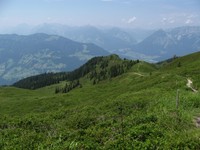 a httrben messzirl az Achensee is ltszik