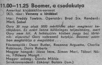 "Boomer, a csodakutya" (kp beillesztve)