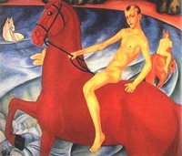 K. Sz. Petrov-Vodkin: A voros lo furdetese (1912)