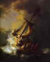 Rembrandt. Christ in the Storm on the Lake of Galilee. 1633.
