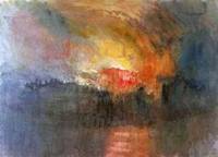 Turner - Burning of the houses of parliament