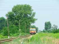 Vicinlis hangulat. A 225-s megy vissza Csornra, j 60 km/h sebessggel. (30914)