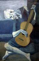 P. Picasso: The Old Guitarist (1903)