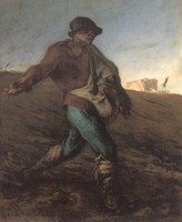 Jean-Francois Millet (1814-1875) - A magvet  (1850)