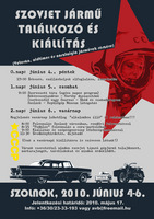 Szolnoki Szovjet Jármű Találkozó, Túra és Találkozó plakátja