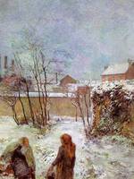 Paul Gauguin - The Garden in Winter, rue Carcel