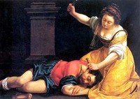 Artemisia Gentileschi-Jael and Sisera(1620)