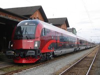 Railjet-Garnitur von BB