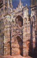 Claude Monet - Rouen Cathedral, Full Sunlight