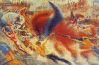 Umberto Boccioni - The city rises