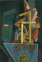 Giorgio de Chirico The Melancholy of Departure    1916
