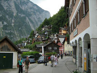 Hallstatt-i utcakp