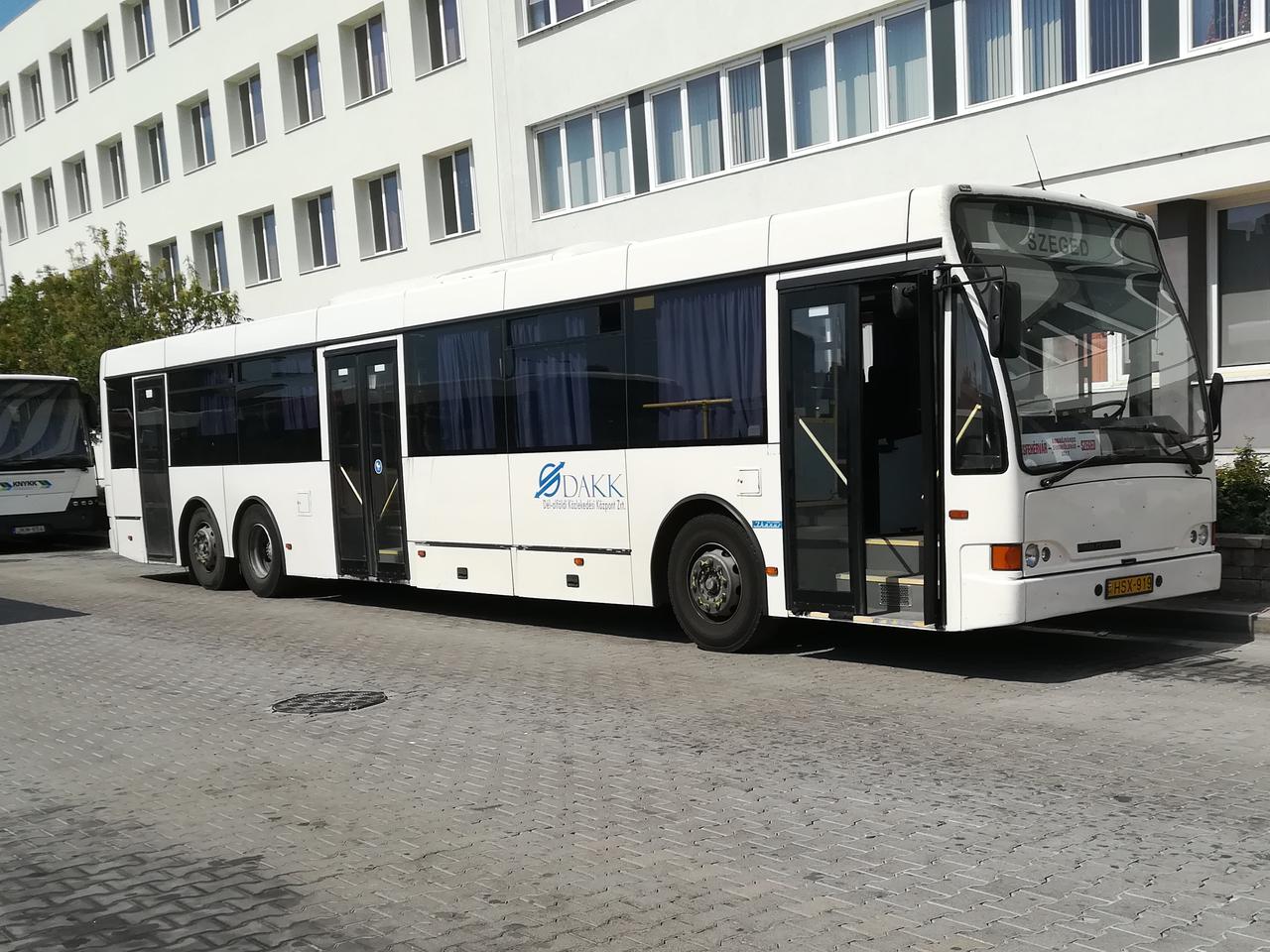 Buszmenetrend Baja Szeged 2018.03.01