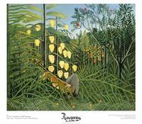 Henri Rousseau. Combat du tigre