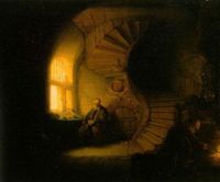 Rembrandt: Meditci (1634 eltt)