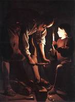 Georges de La Tour: Christ in the Carpenter's Shop, 1645