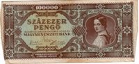 100 ezer peng 1945