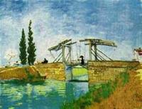 Vicent Van Gogh:The Langlois Bridge, 1888