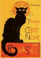 Thophile Alexandre Steinlen: Tourne du Chat Noir  (1896)