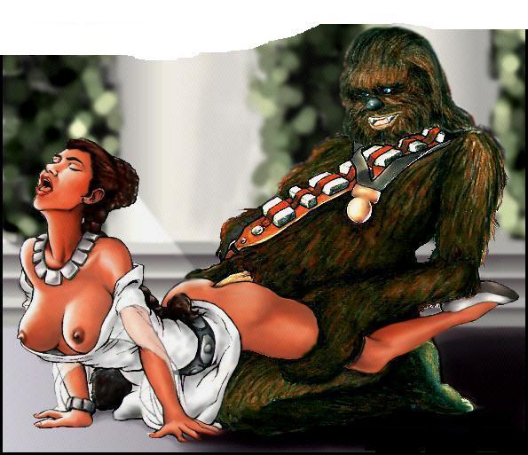 Aztán, Han hű fegyverhordozója, a csupa szőr Chewbacca is betette neki a gy...