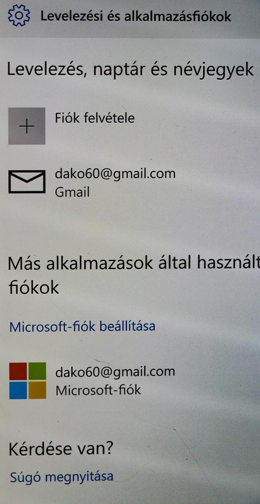 Névjegyek gyorskereső