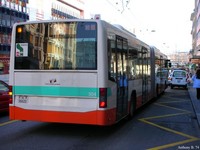 Genfi busz hátulról