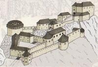 lesk vra egy rekonstrukcis rajzon