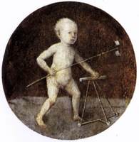 H. Bosch Christ Child with a Walking Frame    1480s