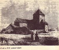 A v�r egy XIX. sz�zadi rajzon