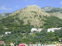 Sveti Stefan a hegyen lev kpolnval