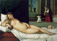 Tiziano Vecellio: Venus of Urbino, 1538