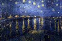 Vincent Van Gogh - Starry Night Over the Rhone