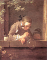 Jean Simeon Chardin: Szappanbuborkok  (ca.1734)