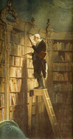 Carl Spitzweg: A knyvmoly  (1850)