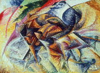 Umberto Boccioni - Biciklista