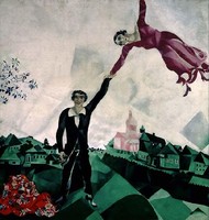 Chagall La Promenade    1917-18