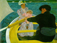 Mary Cassatt: The Boating Party  (1893-94)