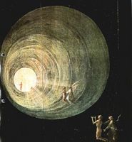 Hieronymus Bosch: Paradise: Ascent of the Blessed (detail)